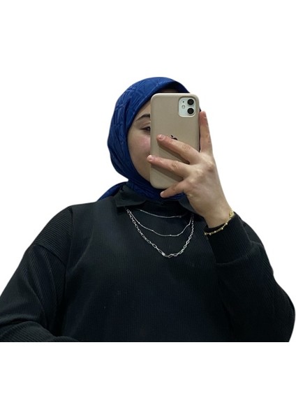 Jakarlı V Desenli Eşarp 1036 fiyatları