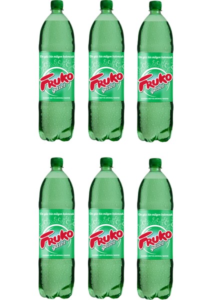 Karışık Meyve Aromalı Gazoz 1,5 lt x 6 Adet