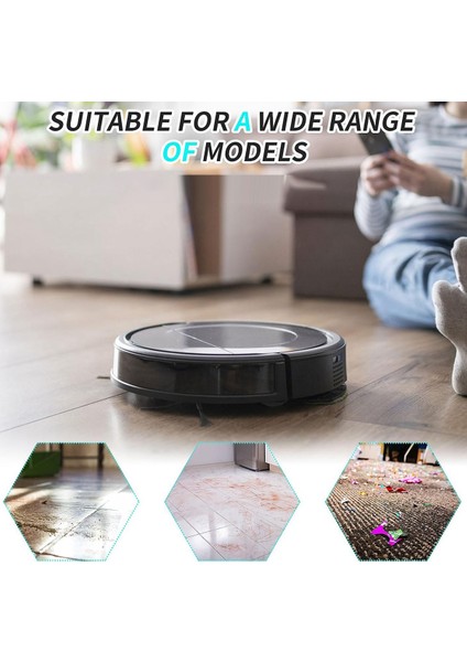 L10S Ultra Için 8'li Paket Paspas Pedleri, L10 Ultra / L10S Pro / L10S Ultra Robot Süpürge Için Yıkanabilir Paspas Pedleri,запасные Части Пылесоса (Yurt Dışından) fırsatları