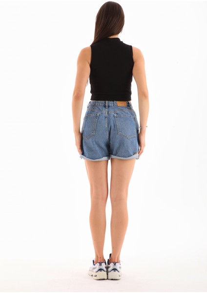 Kadın Likralı Kolsuz Crop Bluz fırsatları