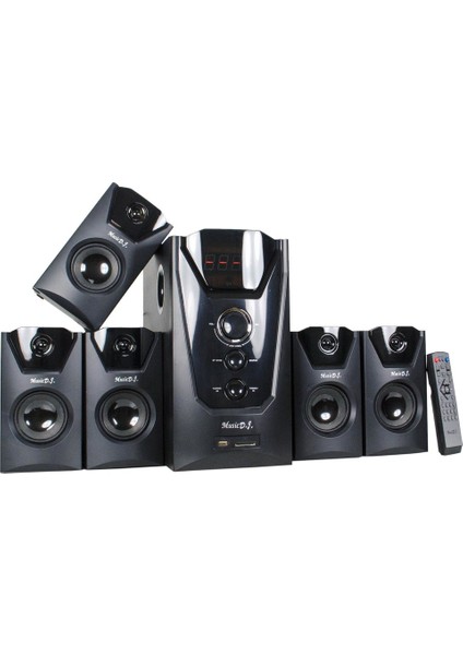 Musıc Dj MD-9500 Bt 5+1 Bluetooth Sunroud Ses Sistemi