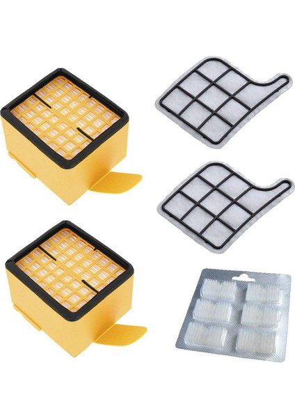 Zubehoer Setleri - Kobold 135/136 / 135SC / VK135 / VK136 - 2 x Filtre + 2 x Motor Koruma Filtresi + 6 x Koku,запасные Части Пылесоса (Yurt Dışından)