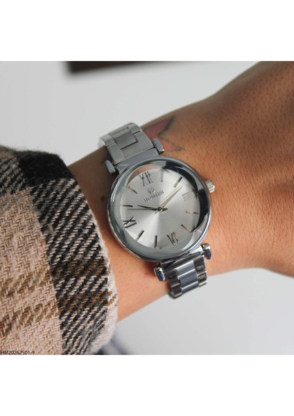HM20262S01-9 Çelik Kordonlu Kadın Kol Saati modelleri