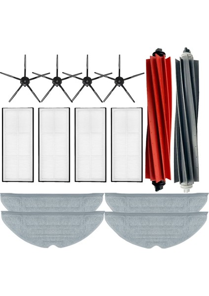 Yeni Rulo Ana Fırça Hepa Filtre Yan Fırça Paspas Bezleri S8 S8 Artı S8 + S8 Pro Ultra Elektrikli Süpürge (Yurt Dışından)