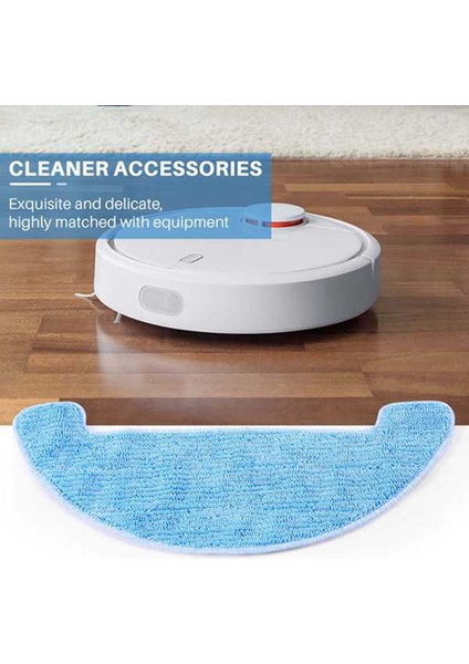 4 Adet Ilife A4 A4S A40 Robot Süpürge Mop Bezi Ecovacs ile Uyumlu (Yurt Dışından)