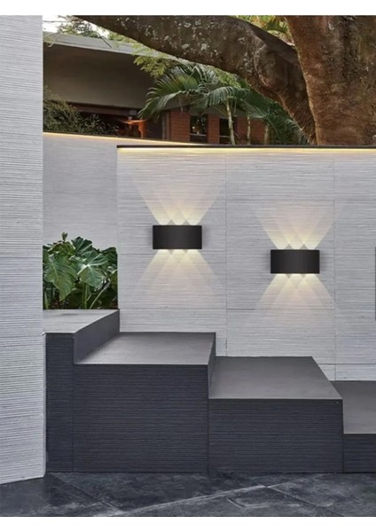 HL-5601 9W 6'lı Çift Yönlü Duvar Aplik Tepegöz Aplik Günışığı Dekoratif Lamba