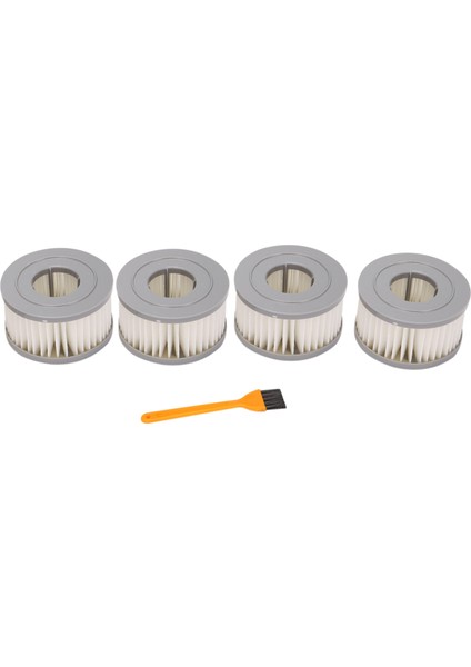 JV85 JV85 Pro H9 Pro El Tipi Kablosuz Elektrikli Süpürge Için 4 Paket Hepa Filtre (Yurt Dışından)