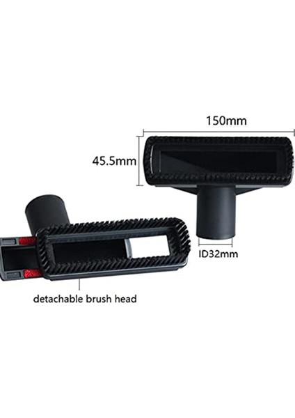 6 Adet Univeal Vakum Fırça Nozulu Alet Kiti, 32MM 35MM ile Uyumlu (Yurt Dışından)