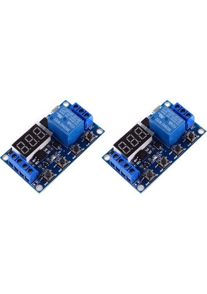 Dc 6-30V Desteği Mikro USB 5V LED Ekran Otomasyon Döngüsü Rölesi (Yurt Dışından)