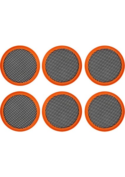 6 Adet FC8009/FC8081/6723/6725/6727/6728 Yıkanabilir Hepa Filtre Yedek Parçaları (Yurt Dışından)