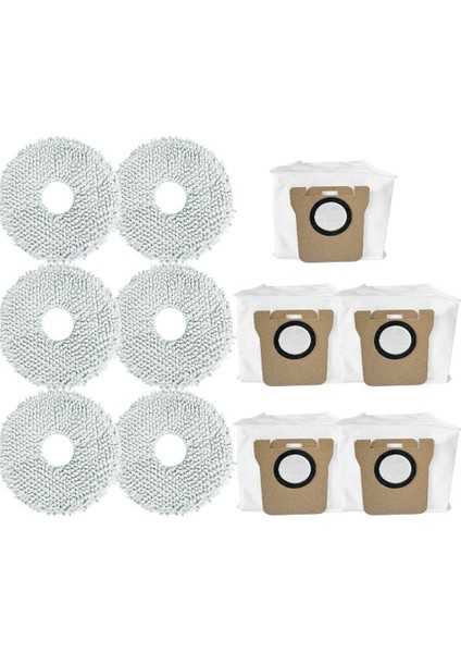 L10S Ultra Robot Süpürge Için Toz Torbalı Paspas Bezi (Yurt Dışından)