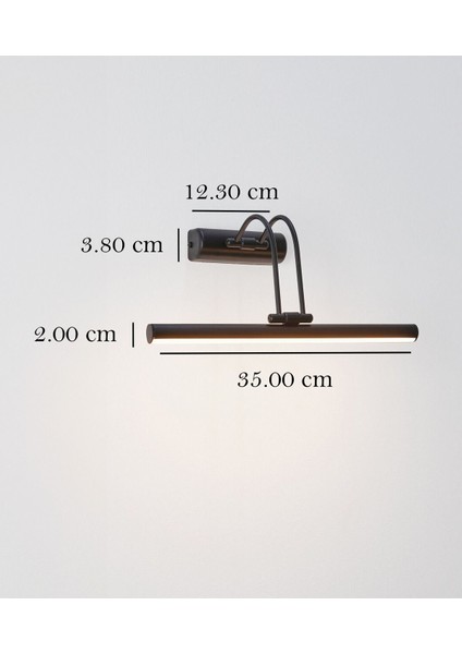 Mat Siyah Gün Işığı (Sarı) Banyo Duvar Ayna Tablo Aydınlatması Flüt Aplik Kuğu Aplik Ledli Aplik indirimleri