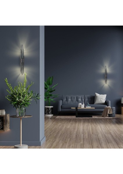 Duvar Aplikleri Krom, Duvar Aplik Aydınlatma LED Duvar Lambası Gümüş fırsatları