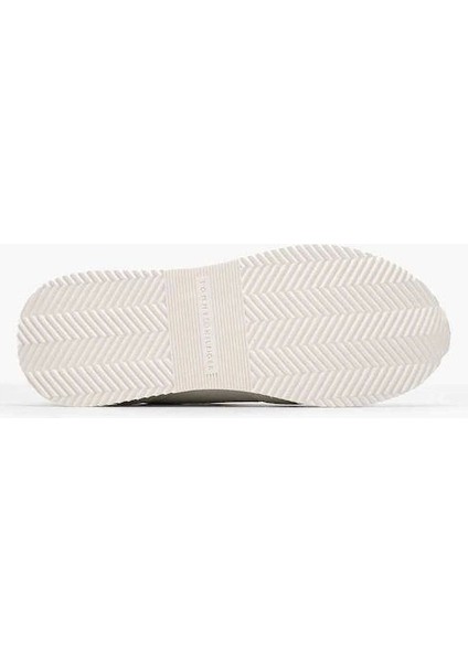Kadın Beyaz Th Monogram Logolu Sneaker