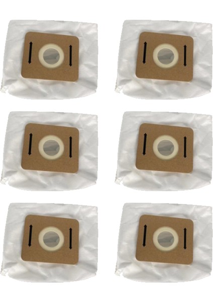 6 Adet Yedek Toz Torbası Vacbp1 Vacbp6 VACBP36V Vacbpaı Sırt Çantası Elektrikli Süpürge Aksesuarları Filtre Torbası (Yurt Dışından)