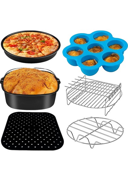 Gowise Nınja Cozyna Airfryer Most 3.7qt ve Daha Büyük Fırın Için 1 Takım, Kek Fıçısı, Pizza Tavası ile (Yurt Dışından)
