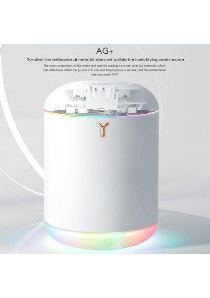 LED Işık ile 1000ML Hava Nemlendirici Uçucu Yağ Difüzörü Ultrasonik Nemlendiriciler Aromaterapi Difüzör Beyaz (Yurt Dışından) indirimleri
