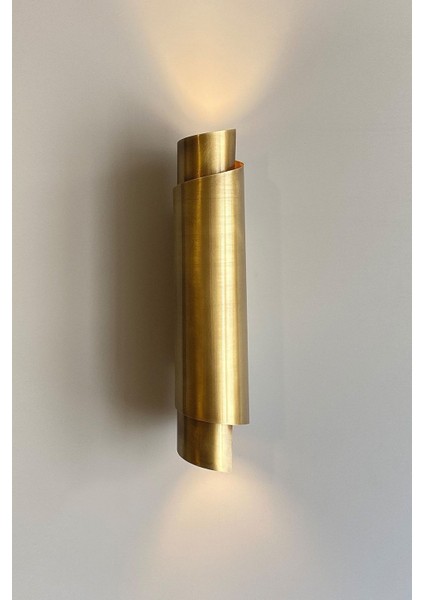 Winkle Serisi Eskitme Renk Çift Işık Yönlü Tasarım Aplik