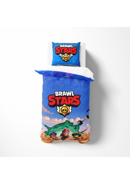 Brawl Stars Çocuk Nevresim Takımı (Çarşafsız)