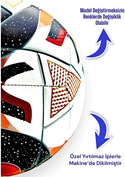 Futbol Topu Pompa Hediyeli Çim ve Beton Zemin Uyumlu