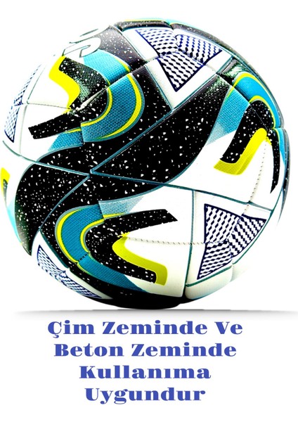 Futbol Topu Pompa Hediyeli Çim ve Beton Zemin Uyumlu