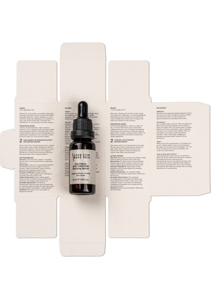 Göz Altı Torbaları Morluk Karşıtı Göz Çevresi Serumu Eye Contour Reviving Serum 20ML modelleri