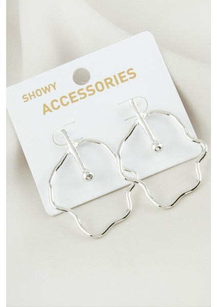 Bulut Inci Metal Küpe