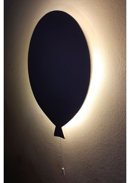 Balon Gece Lambası, Bebek Çocuk Odası LED Aydınlatma, Pudra fırsatları