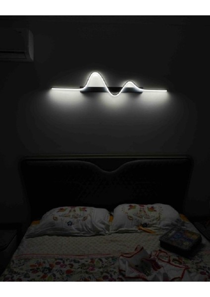 Worm / Aplik / 120X24 cm / Antrasit Gövde / 3 Renk Işık / fırsatları