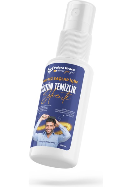 Protez Saç Bant Sökücü Temizleme Solventi
