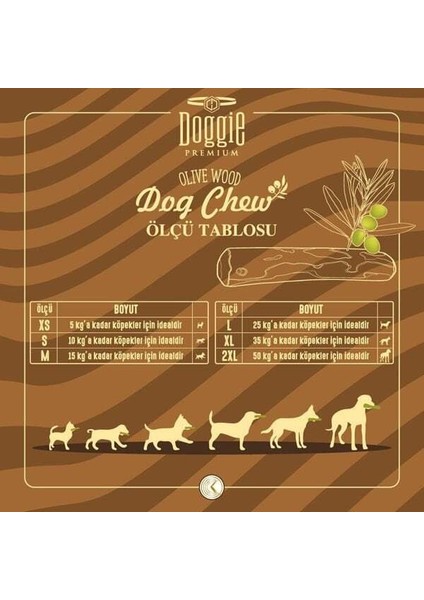 Doğal Zeytin Ağacı Köpek Çiğneme Oyuncağı Medium fırsatları