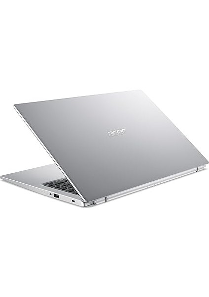 Aspire 3 A315-58-34G6 Dizüstü Bilgisayar, İntel Core i3 İşlemci, 8 GB RAM, 256 GB SSD, 15.6 inç 1920 x 1080 Ekran, İntel UHD Paylaşımlı Grafik Kartı, FreeDOS, NX.ADDEY.00G