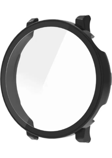 Huawei Gt5 - 46MM Uyumlu Tam Koruma Önü Kapalı Kasa ve Ekran Koruyucu Silikon Kılıf