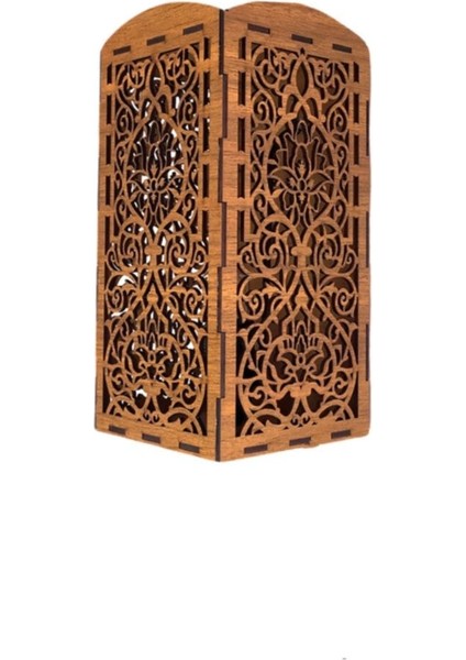 Otantik Desenli Modern Tasarım Doğal Ahşap Mdf Lazer Kesim Rustik Salon Aplik fiyatları