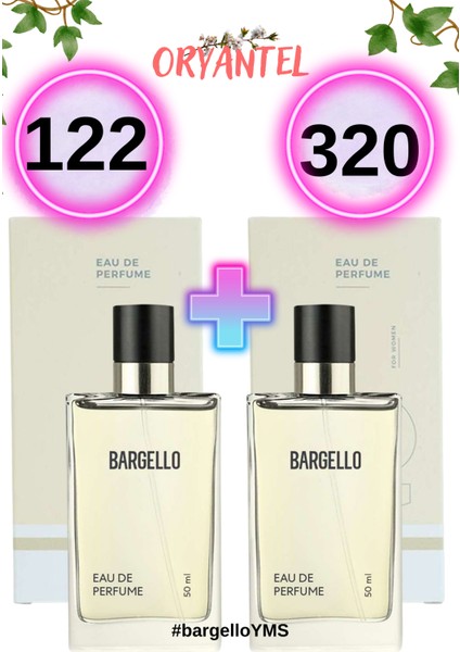 122 Oriental Edp 50 ml Parfüm + Oriental 320 Kadın 50 ml Parfüm Edp