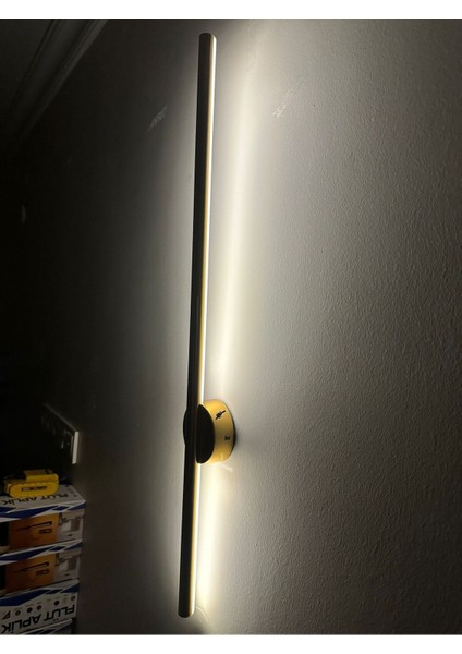 80 cm Pilli Gold Kasa Sarı Işık Banyo Duvar Ayna Tablo Aydınlatma Çubuk LED fırsatları