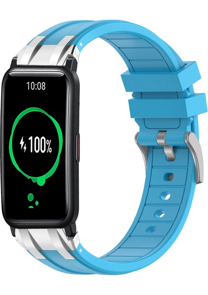 Honor Watch Es Için 20MM Silikon Saat Kayışı (Yurt Dışından)
