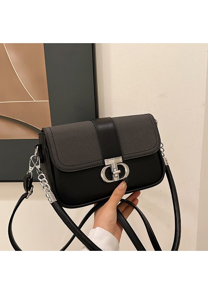 Moda Omuz Taşınabilir Küçük Kare Çanta (Yurt Dışından)