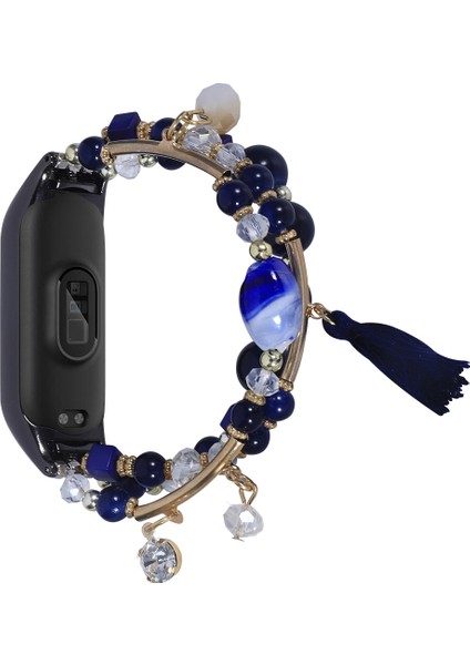 Xiaomi Mi Band 7 Için Yuvarlak Boncuklu Zincir Watch Band (Yurt Dışından) fiyatları