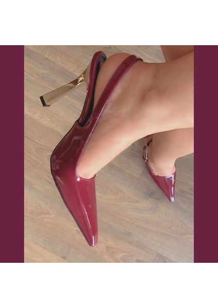 Stiletto Gold Topuk Detaylı Zarany fiyatları