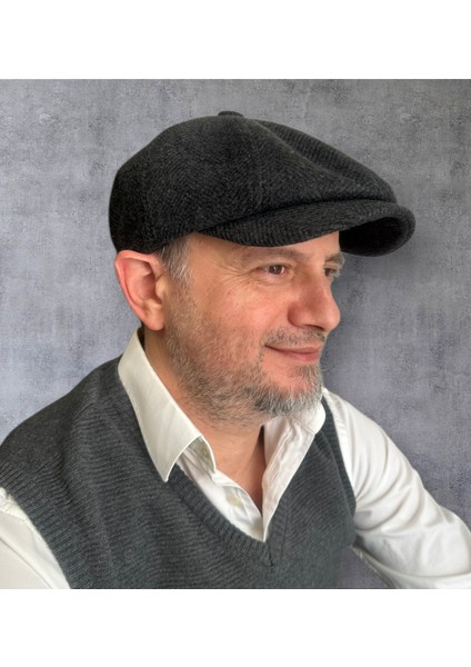 Erkek Ingiliz Model Kasket Şapka