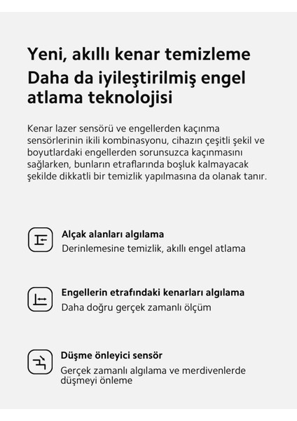 Yeni 6000PA Yüksek Emiş Güçlü Çift Döner Paspaslı Premium Robot Süpürge | Halı Tanıma & Mop Kaldırma | Kenar Temizleme Teknolojisi | Onerous Mutfak Tartısı