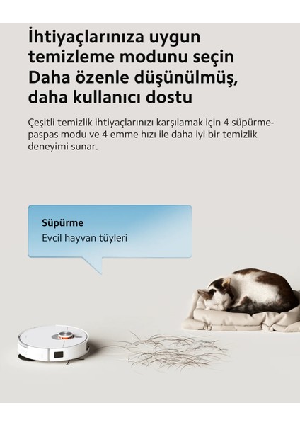 Yeni 6000PA Yüksek Emiş Güçlü Çift Döner Paspaslı Premium Robot Süpürge | Halı Tanıma & Mop Kaldırma | Kenar Temizleme Teknolojisi | Onerous Mutfak Tartısı