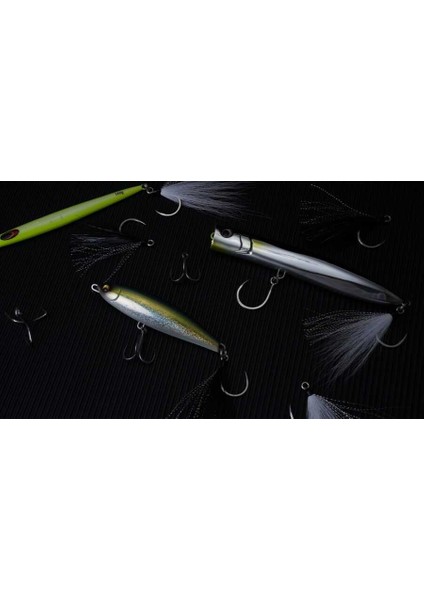 Lone Diablo Bt- Black Bucktail Olta Iğnesi 3/0 modelleri