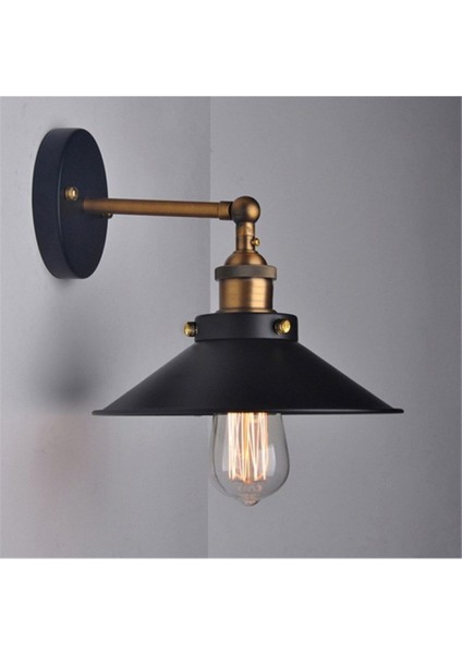 Retro Metal Dekoratif Mafsallı Duvar Aplik