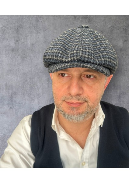 Erkek Ingiliz Model Kasket Şapka
