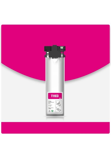 Epson T11C3 L (C13T11C340) Kırmızı Muadil Kartuş Wf-C5