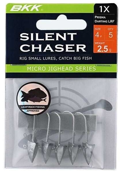 Silent Chaser-Prisma Darting Lrf Jighead 4 No 3.5 gr