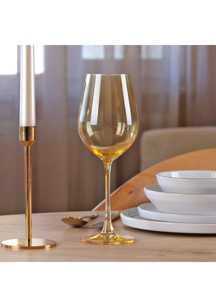 Colombuia Sarı 6 Kişilik Kadeh Takımı - 500ML