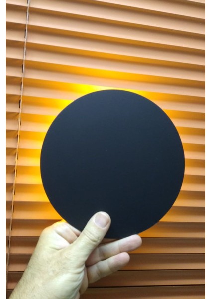 2 Adet Kablosuz Pilli Aplik, 20CM Çap Duvar Aydınlatması, Dekoratif Gece Lambası, modelleri